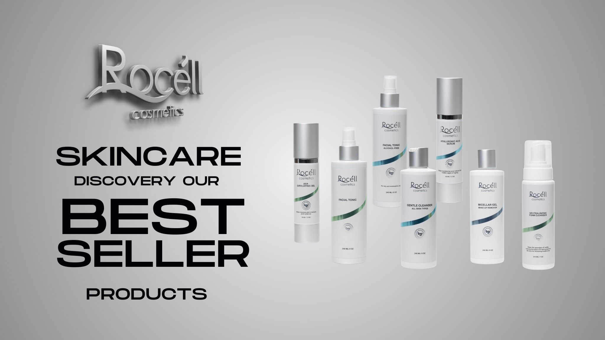 Discover a beautiful you with our new Rocell Cosmetics